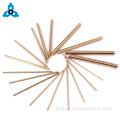 China DIN975Threaded Rods Brass Copper Stud Bolt OEM Length Supplier